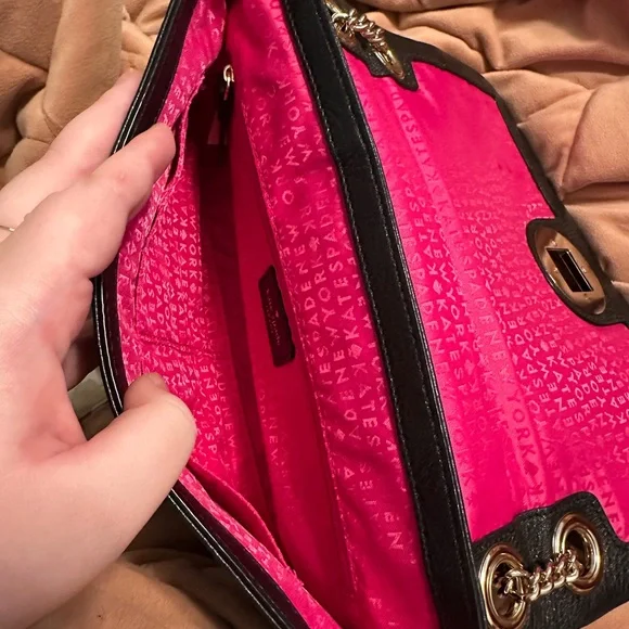 Kate Spade Black Quilted Shoulder Bag - Picture 4 of 4